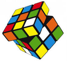 Toys Art.120K1379 Klasiskais Rubika kubs [Kubiks-rubiks] 5.5x5.5 cm