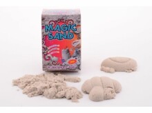 Magic Sand Art.226 Кинетичекий песок разных цветов в баночке с формочками (250гр)