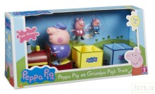 Peppa Pig Art. 05034 Rotaļu komplekts 'Vectēva vilciens'