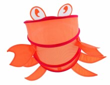 Ludi Basnet Crab Art.2195 Piestiprināms mantu maisiņš vannas rotaļlietām