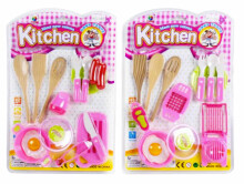 Edu Fun Toys Art.HWA878056 Kitchen play set Good Taste Игровой набор посуды и кухонных принадлежностей