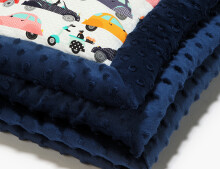 „La Millou“ menas. 83426 „Infart“ antklodė „La Mobile Navy Premium“ dvipusė antklodė (65x75 cm)