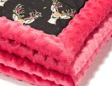 La Millou By Katarzyna Zielinska Art. 83443 Infart Blanket Oh My Deer Watermelon