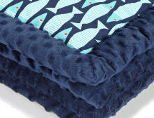 La Millou Art. 83447 Infart Blanket Po Prostu Sledzik Navy
