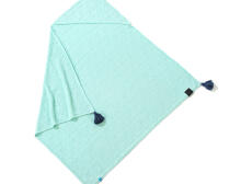 La Millou Art. 83619 Bamboo Tender Blanket Mint Sorbet Высококачественное детское одеяло из бамбука с капюшоном (80x80 см)