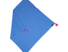 La Millou Art. 83622 Bamboo Tender Blanket Denim Высококачественное детское одеяло из бамбука с капюшоном (80x80 см)