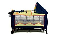 Baby Maxi PREMIUM Teddy Bear 856 Детский манеж - кроватка для путешествий ( 2 уровня , полная комплектация)