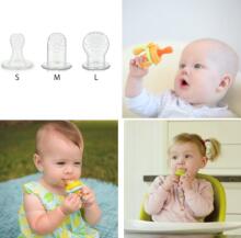 Kidsme Pink&Green Baby Food Feeder Set Art.160362