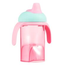 Difrax Art.704 Pink  NEW Non-spill cup with soft 250 ml