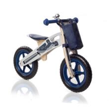 KinderKraft'18 Runner Moto Art.KKRUNNRMOT000Z  Детский велосипед/бегунок с деревянной рамой