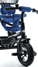 Kids Trike Art.T306E Blue Детский трехколесный велосипед - трансформер с интегрированной функцией прогулочной коляски