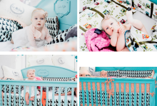 La Millou By Magdalena Rozczka Art. 84075 Bed Bumper Maggie Rose Vanilla&Dots Высококачественный бортик-охранка (70x70x70 см)