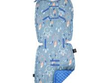 La Millou Art. 84245 Stroller Pad Dream Catcher&Electric Blue Mīksts ieliktnis ratiņiem