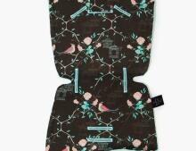 La Millou By Magdalena Rozczka Art. 84255 Stroller Pad Maggie Rose Choco&Opal Мягкий вкладыш для коляски