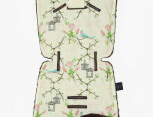 La Millou By Magdalena Rozczka Art. 84257 Stroller Pad Maggie Rose Vanilla&Chocolate Мягкий вкладыш для коляски
