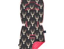 La Millou By Katarzyna Zielinska Art. 84260 Stroller Pad Oh My Deer&Watermelon Мягкий вкладыш для коляски