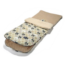 La Millou Art. 84286 Stroller Bag M Pure Bears&Latte Guļammaiss ratiem