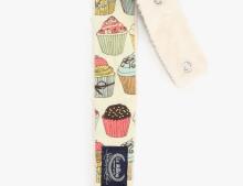 La Millou Art. 84431 Pacifier Hander Cupcakes&Ecru Klipsis knupītim