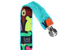 La Millou Art. 84445 Double Pacifier Hander Jelly Bears&Teal Dubultais klipsis knupītim