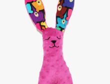 La Millou Art. 84476 Bunny Raspberry Jelly Bears Mīksta miega rotaļlieta Trusis