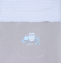 Womar Zaffiro Sowy Kомплект детского постельного белья из 6 частей (100x135)