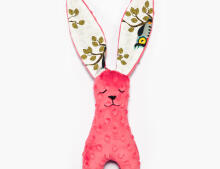 La Millou By Anna Mucha Art. 84559 Bunny Watermelon Owl Radio Mягкая игрушка для сна Кролик