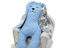 La Millou Art. 84570 Big Bunny Dobbit Sky Graphit Sheep Family Mягкая игрушка для сна Кролик