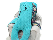 La Millou Art. 84571 Big Bunny Dobbit Teal Indian Zoo Mягкая игрушка для сна Кролик