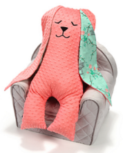 La Millou By Magdalena Rozcka Art. 84580 Big Bunny Dobbit Coral Maggie Rose Mint Mягкая игрушка для сна Кролик