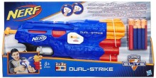 NERF B4620 NSTRIKE žaislinis ginklas „Dual Strike“