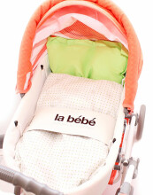 La Bebe™ Cotton Baby Doll Bedding Set Art.85211 Комплект постельного белья для куклы в горошек [без кровати]