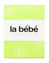 La Bebe™ Flanel Square Nappy Art.2833 Green Mazuļu dabīgas kokvilnas flanēļa autiņš izm.90x100 cm