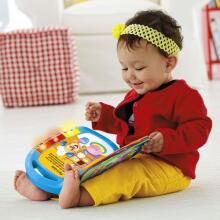 Fisher Price Art.DKK20 Музыкальная книжка Стишки для малышей (лат. яз.)