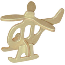 Woodcraft Art.MA1031 Koka 3D puzle Helikopters