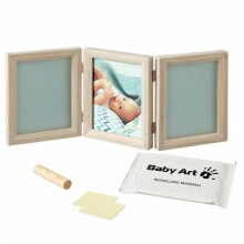 Baby Art Print Frame My baby Touch Stormy  Art.34120173 Trīsdaļīgs Ramītis + Komplekts Nospieduma veidošanai