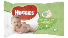 Huggies Natural Care Aloe Art.41550152 Влажные салфетки  56 шт.
