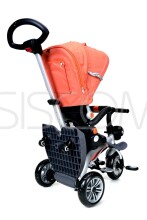 Baby Maxi Viky Bike Premium Art.996 Orange Bērnu trīsritenis