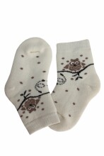 Weri Spezials Art.44786 Owl frotte baby socks