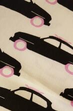 La Bebe™ Snug Pillow Art.85470 Cotton Nursing Maternity Cars Black/Pink, 20x70 sm