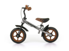 MillyMally Dragon Brake Classic Детский велосипед - бегунок с металлической рамой 10'' и тормозом