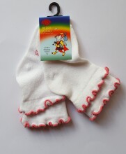 Weri Spezials 44182 medvilninės vaikiškos kojinės baltos