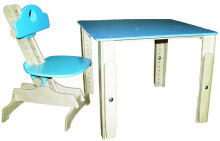 WoodyGoody Art. 21022 Стол и стул с регулируемой высотой