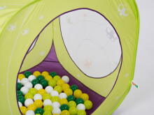 Ludi Art. 2845 Манеж развивающий 'Бабочка', 100 мягких разноцветных пластиковых шариков