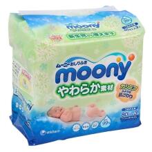 Влажные салфетки Moony Детские мягкие (3х80 шт) сменный блок