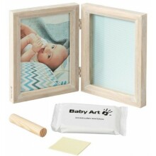 Baby Art Print Frame My baby Touch Stormy Art. 34120170 komplekts mazuļa pēdiņu/rociņu nospieduma izveidošanai,