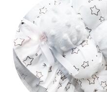 La Bebe™ Cloud L.Ed. Art.86018 Björn Cotton BomBon Bumper Bears Мягкий Бортик-охранка для детской кроватки с рюшей 60см