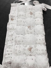 La Bebe™ Cloud L.Ed. Art.86018 Björn Cotton BomBon Bumper Bears Мягкий Бортик-охранка для детской кроватки с рюшей 60см