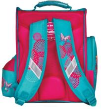 Patio  Ergo School Backpack Art.86049 Butterfly Школьный эргономичный рюкзак с ортопедической воздухопроницаемой спинкой [портфель, разнец] комплект
