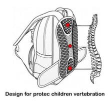 Patio Ergo School Backpack Toys Story Art.86073 Bērnu ergonomiskā mugursoma [skolnieku ortopēdiskā mugursoma portfelis]