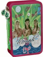 Patio Teen backpack kit H20, Школьный набор -  эргономичный рюкзак, пенал и мешочек для обуви  [портфель, ранец]  (HO-15 Ocean) Art.86088